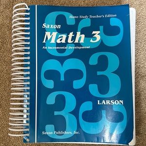 Math 3 Home Study Teacher's Edition - Blue